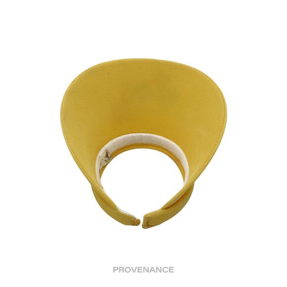 🔴 Balenciaga Logo Golf Visor - Yellow Abstract Colourblock - Picture 2 of 6